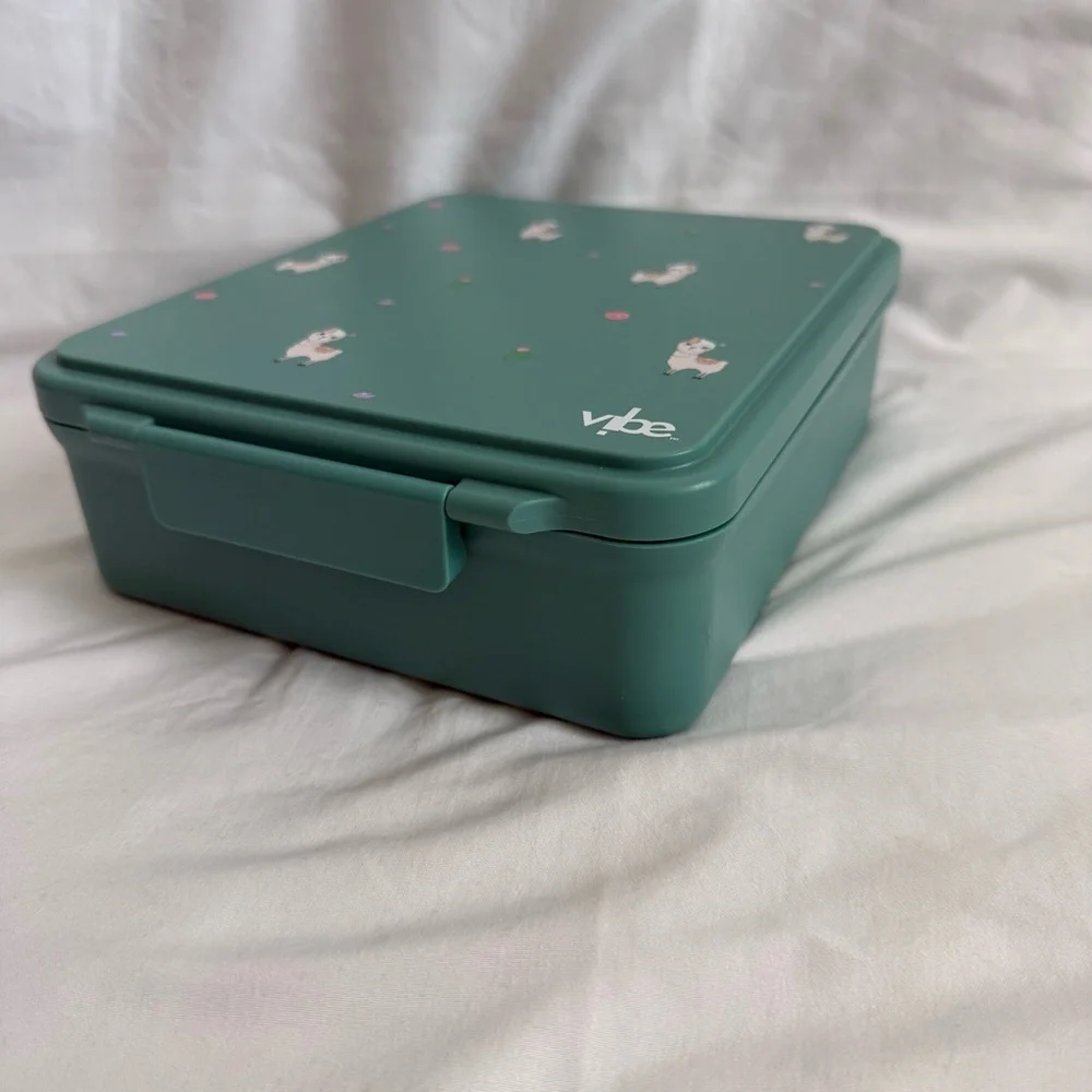 Vibe Green‎ Alpaca Kids Lunch Box